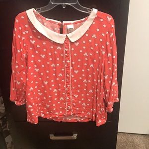 Women’s long sleeved blouse from the LC Disney